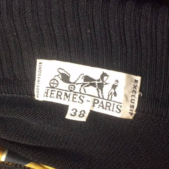 Hermes Printed Silk Sweater - Picture 4 of 4